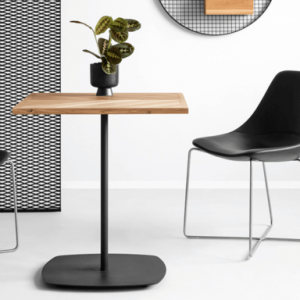 stół OVAL80sq loft decora