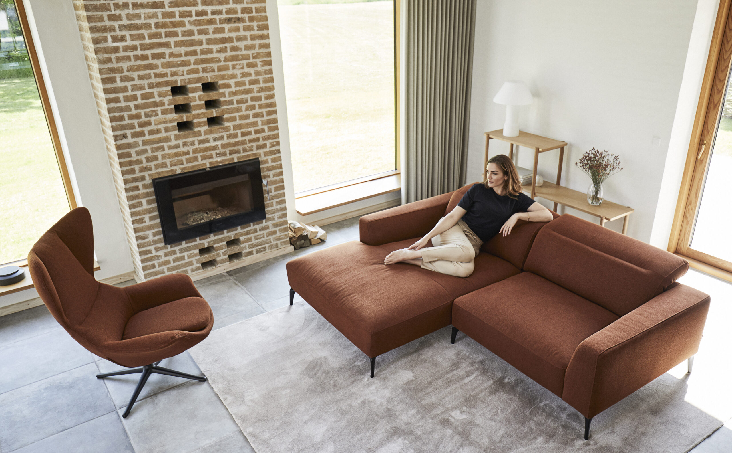 sofa modułowa Voluzzi Domokoncept / Flexlux sofa modułowa