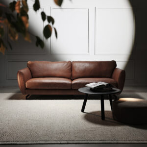 Brera – tam, gdzie minimalizm spotyka się z miękkością pierza. Wybierz wersję w szlachetnej skórze lub postaw na swobodny styl tkaniny. Dzięki modułom o różnych szerokościach (od 60 do 195 cm), Brera dopasuje się do każdego metrażu.