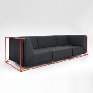 sofa floating Comforty Domokoncept